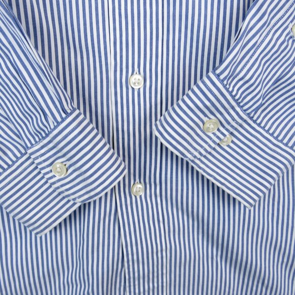 Ralph Lauren Shirt Long Sleeve Men's Size 16 1/2 34/35 Button Down Striped - Picture 5 of 8